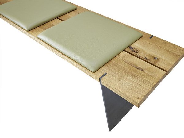 Wimmer Sitzbank Zweigl ZB74 aus Massivholz in verschiedenen Größen Farbe — rustikale Asteiche Bianco