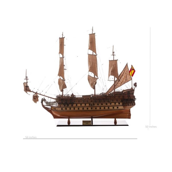Holzschiff Modell "SAN FELIPE"