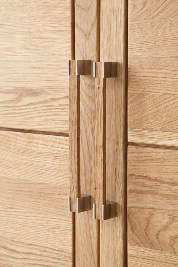 Wimmer Casera Highboard, Größe (BXHxT) 120 x 154  x 42 cm in verschiedenen Holzarten auswählbar