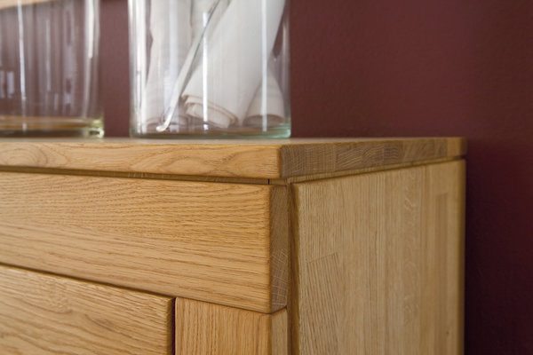Wimmer Sideboard Casera verschiedene hochwertige Holzarten wählbar, stillvolle Griffe