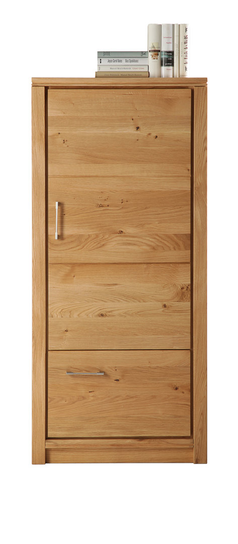 Wimmer Aruna Highboard (bietet viel Stauraum), verschiedene Holzarten, Größe: 72 x 158,7 x 40,5 cm