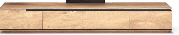 Wimmer Acerro Lowboard mit Kabelmanagement, verschiedene Holzarten und Größen
