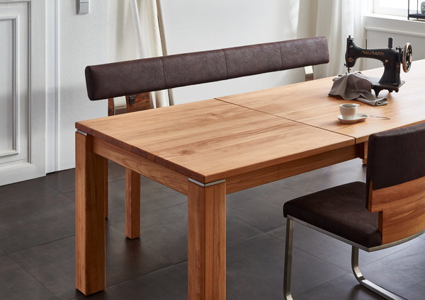 Wimmer 4-Fuß-Esstisch, Holztisch nach Mass, Geoma verschiedene hochwertige Holzarten & Größen
